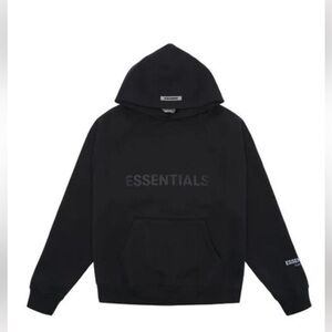 Essentials Black Hoodie *worn 1x
Unisex